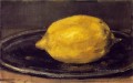 The Lemon Eduard Manet